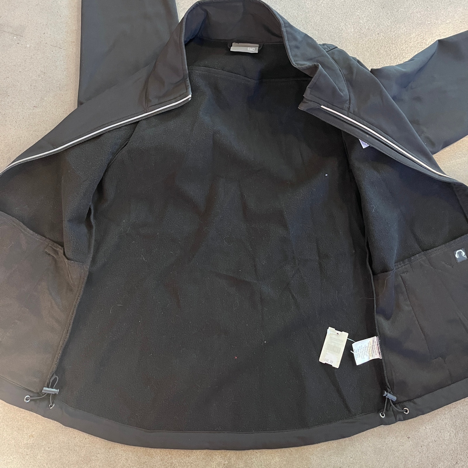 Zorrel Rock N Roll Marathon Black Activewear Ruuners Jacket Womens Medium New — image 5 of 5